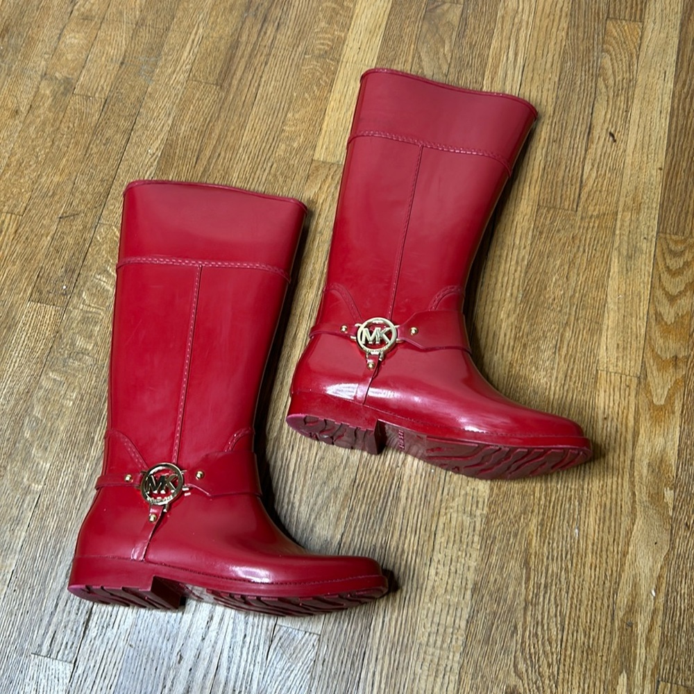Michael Kors Fulton Harness Rain Boots